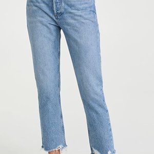 AGOLDE Riley Crop Jeans Haven Wash 29